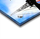 Retro Houston Oilers Football Oilfield Art Acrylic print