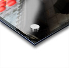 Red Chinese lanterns low angle view Acrylic print