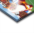 Retro 1980s Washington Redskins Football Art Acrylic print