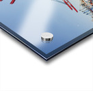 Harbor Cranes in Hamburg Acrylic print