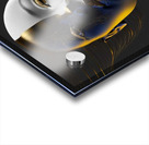 Black is gold  Acrylic print