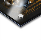 Black is gold  Acrylic print