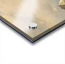 Rainbow and haystacks Acrylic print