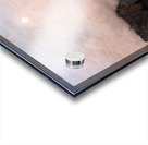 Cottage in the evening Acrylic print