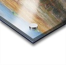 Woman in the field Acrylic print