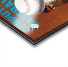 1980 Computer Baseball Game Art Acrylic print