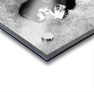 Girl Drinking from a Bowl Acrylic print