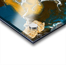 The teal Acrylic print