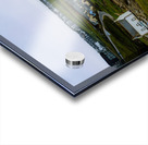 Tranquil Majesty: The Headland Hotel and Fistral Beach on a Rainy Morning Acrylic print