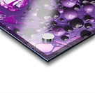 Toxic Grape Abstract Acrylic print