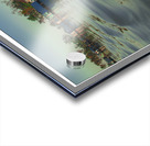 Traditional stilt house built over the water Zulia Venezuela Acrylic print