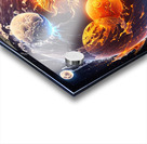 Suns and Moons Acrylic print