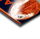 1948 Auburn Football Ticket Stub Remix Art Acrylic print