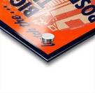 1952 Illinois Football Big Ten Champs Art Remix Acrylic print