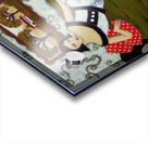 Reclining Woman With Ivory Roses Acrylic print