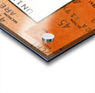 1984 Chicago Concert Ticket Wall Art Acrylic print