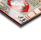 1972 Reds World Series Ticket Stub Remix Acrylic print