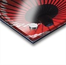 Japanese red umbrella; Kyoto, Japan Acrylic print
