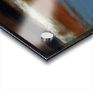 Inspired By Number 61 Rust And Blue Acrylic print