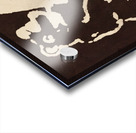 Vintage Brown University Bears Art Acrylic print