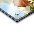 Empty Silos on a Farm Acrylic print