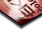 Retro EKU Colonels Basketball Art Acrylic print