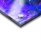 Abstract Long Grass in Amethyst Acrylic print