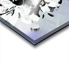 Greys and Blacks Poster Lilies Pop Art Acrylic print