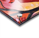 The Cardinal Birdhouse Acrylic print