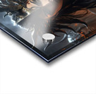 Ultra-Realistic Fantasy Female Warrior Acrylic print