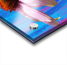 Echinacea Flower Close up on Heatwave Abstract Acrylic print