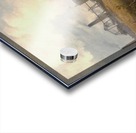 Workers near the factory Acrylic print