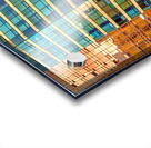 Setting Sun on the Skyscrapers Acrylic print