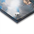 The Channel fleet in heavy weather Acrylic print