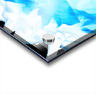 Bonnie Turquoise Sunflowers Acrylic print