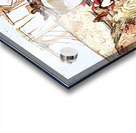 the langlois bridge dig watercolor Acrylic print