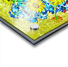 Flower portrait Van Gogh oil painting digitized.j Acrylic print