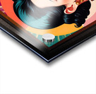 Anastasia Travae Retro Fusion Portrait Pop Art Poster AI Concept Art by Xzendor7 Acrylic print