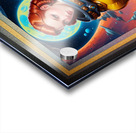 Tranyias Adventures Across The Cosmos Retro Fusion Sci-Fi Poster Art AI Concept Creation by Xzendor7 Acrylic print