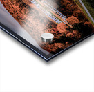 Peaks of Otter Lake Panorama in Autumn Acrylic print