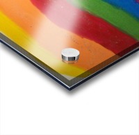 Rainbow women Acrylic print