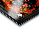 A Vision Of Flowers Pop Surrealism Captivating Portrait AI Concept Art by Xzendor7 Acrylic print