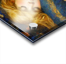 Dreamy Sleeping Child in Floral Quilt - Soft Vintage Bedtime Painting Acrylic print