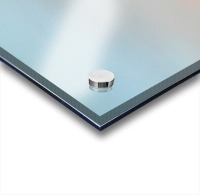 Sunset shining through the trees Acrylic print