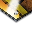 Golfer Taking A Swing From A Golf Bunker Acrylic print