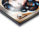 Geometry Is My Subject Pop Surreal Cubism Captivating Portrait AI Concept Art by Xzendor7 Acrylic print