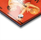 1962 Missouri vs. Oklahoma State Basketball Program Art Acrylic print