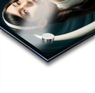 Ai portrait of a young woman in a futuristic world Acrylic print