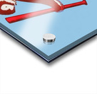 Vintage Chicago Cub with Suitcase Acrylic print