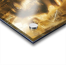 Golden Mechanical Face 3 Acrylic print